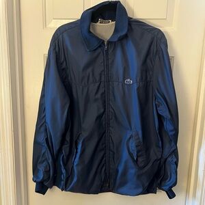 Men’s Vintage Izod Lacoste jacket. Size Large.